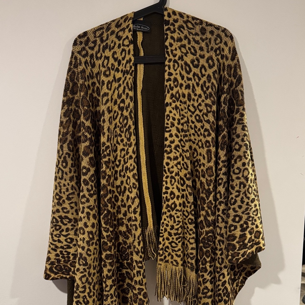 Leopard Print Shawl